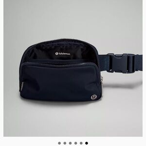 lululemon athletica Black Belt Bag Sleek Minimalist Design